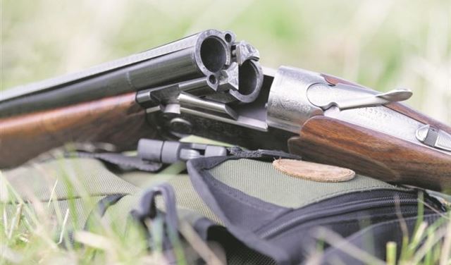 Premium Photo | Hunter with shotgun gun on hunt closed and open hunting  season hunting in america small game barrel of a gun